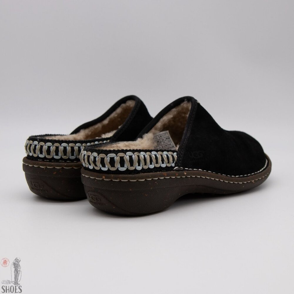 Ugg Australia Kohala Mule Black Suede - Size 8 - Picture 6 of 14